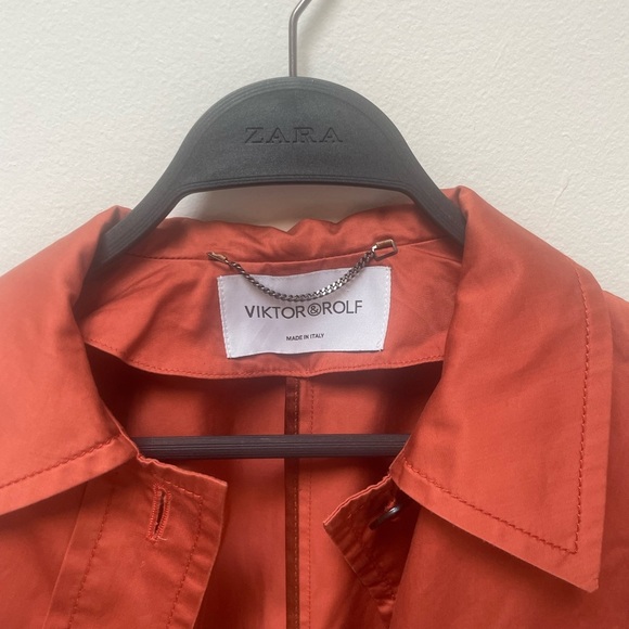 Viktor & Rolf Orange Utility Jacket Lightweight - Picture 2 of 6